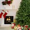 6 -foot artificial Christmas tree with no light, no light hinged cloud fir PVC/PE Christmas tree, suitable for indoor and outdoor